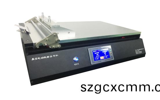 PT-506V實(shi)驗(yan)室(shi)電(dian)動(dong)真空式線棒颳刀(dao)塗(tu)佈(bu)機(ji)